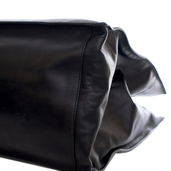 Pre-Loved Saint Laurent Small Smooth Calfskin Rive Gauche Tote - Picture 11 of 12